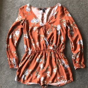 Forever 21 long sleeve romper